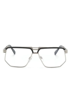 Cazal pilot-frame glasses - Silver