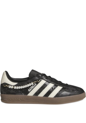 adidas Gazelle Indoor pearl embellished trainers - Black
