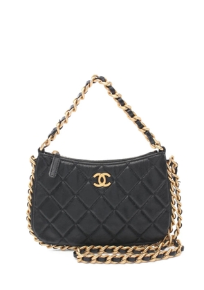 CHANEL Pre-Owned 2021 Matelasse Chain shoulder bag - Black