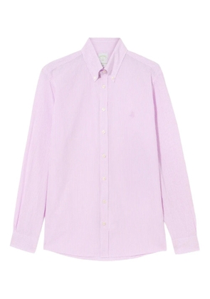 Brooks Brothers striped button-down shirt - Purple