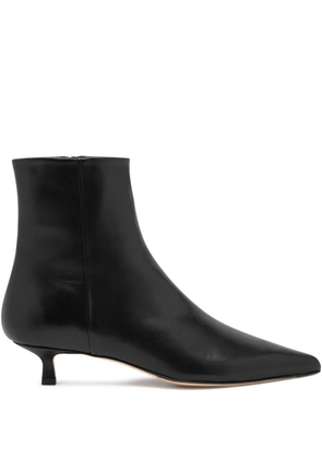 Aeyde Harriet pointed ankle boots - Black