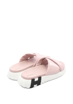 Hermès Pre-Owned 2010s leather sandals - Pink