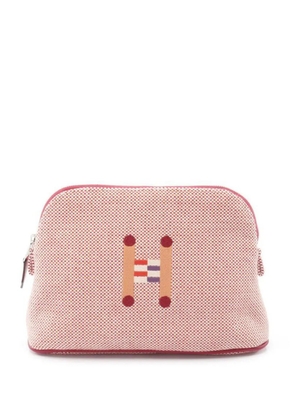 Hermès Pre-Owned 2010s Bolide Crazy H pouch - Pink