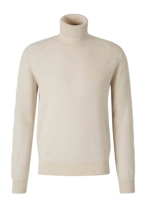 Brioni ribbed sweater - Neutrals