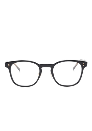 Dunhill round-frame glasses - Black