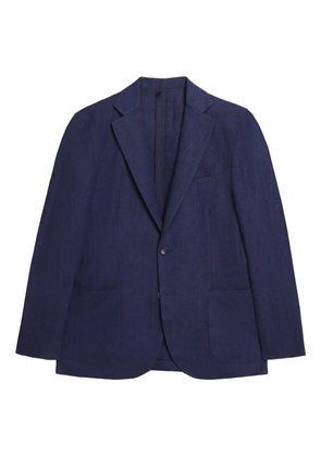 Brooks Brothers linen two-button blazer - Blue
