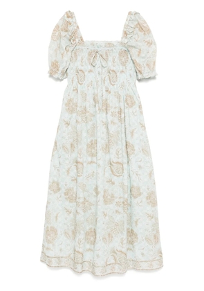 HILL HOUSE HOME The Scarlett midi dress - Blue