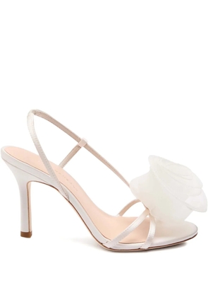Loeffler Randall 90mm Steph flowe- slingback sandals - Neutrals