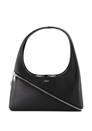 Coperni calf-leather shoulder bag - Black