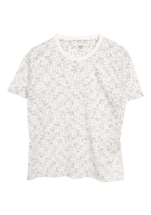 Hermès Pre-Owned 2010s Bolduc crew-neck T-shirt - White