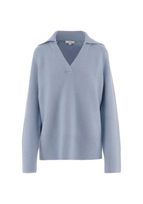 Vince ribbed V-neck sweater - Blue