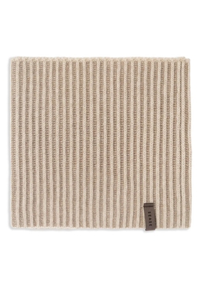 Sease ribbed scarf - Neutrals