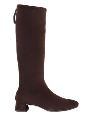 Roberto Festa 40mm suede zip-back boots - Brown