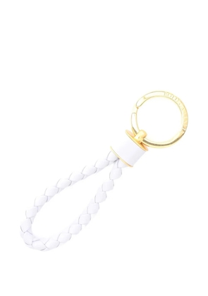 Bottega Veneta Pre-Owned 2020s intrecciato keyring - Purple