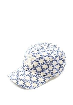 Celine Pre-Owned Triomphe cap - Blue