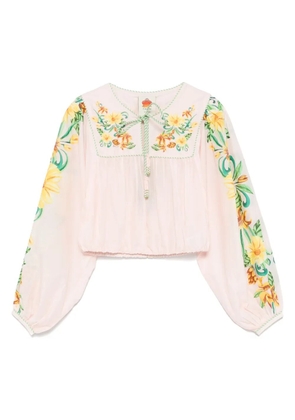 FARM Rio cotton blouse - Pink