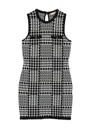 TWINSET checked mini dress - Black
