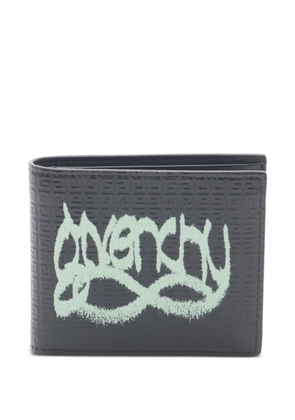 Givenchy Pre-Owned 10s 4G leather-embossed wallet - Black
