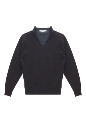 Carven V-neck cashmere sweater - Green