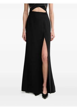 Sandro Ferrone front-slit maxi skirt - Black