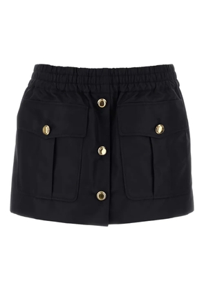 Miu Miu pockets-detail mini skirt - Blue