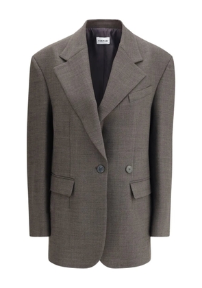 P.A.R.O.S.H. notched-lapel single-breasted blazer - Grey