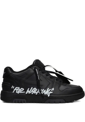 Off-White lace-up fastening sneakers - Black