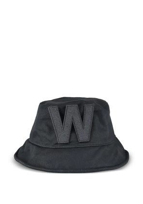 Walter Van Beirendonck W-initial bucket hat - Black