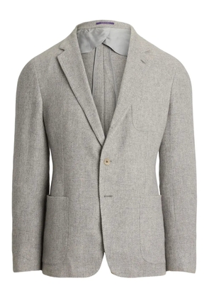 Ralph Lauren Purple Label cashmere single-breasted blazer - Grey