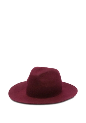 Forte Forte pearl-embellished hat - Red