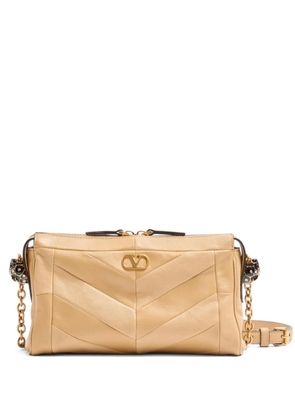 Valentino Garavani Valentino Garavani Panthea small shoulder bag - Neutrals