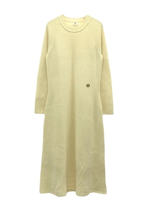 Hermès Pre-Owned 2010s cashmere dress - Yellow