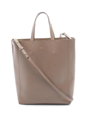 Celine Pre-Owned 2000a small Vertical leather tote bag - Brown