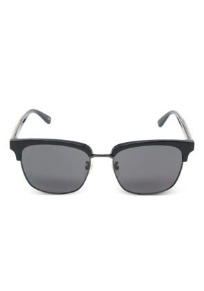 Gucci Pre-Owned 2020s striped sunglasses - Black