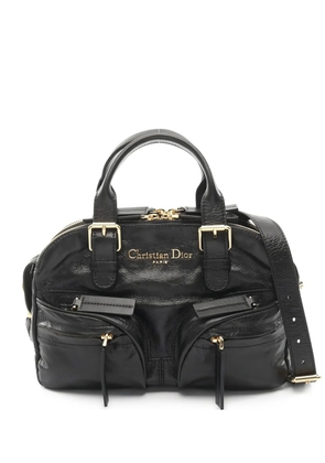 Christian Dior Pre-Owned 2010s Grand Tour Bowling zip tote bag - Black