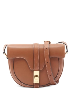 Celine Pre-Owned 2000s small 16 Buzas leather shoulder bag - Brown