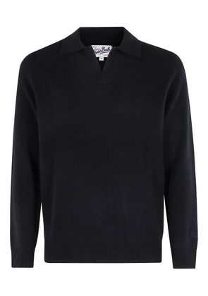 MC2 Saint Barth Covent collar wool sweater - Black