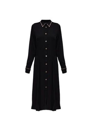PS Paul Smith long-sleeve midi dress - Black