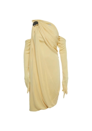 CHATS BY C.DAM Eileen asymmetric dress - Neutrals