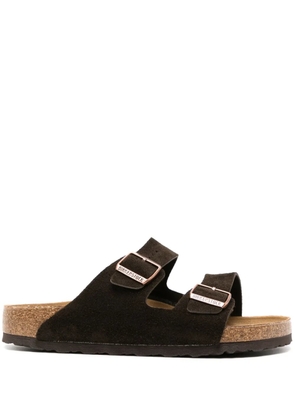Birkenstock Arizona suede sandals - Brown