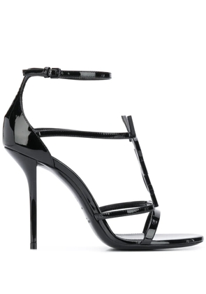 Saint Laurent 110mm Cassandra sandals - Black