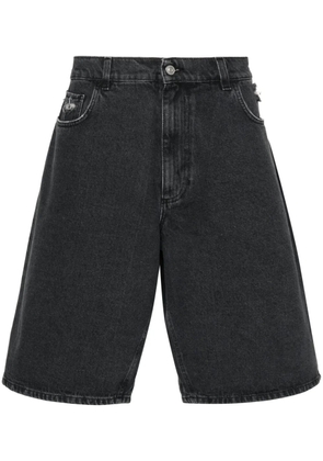 1017 ALYX 9SM distressed-effect denim shorts - Black