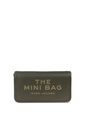 Marc Jacobs mini debossed-logo clutch bag - Green