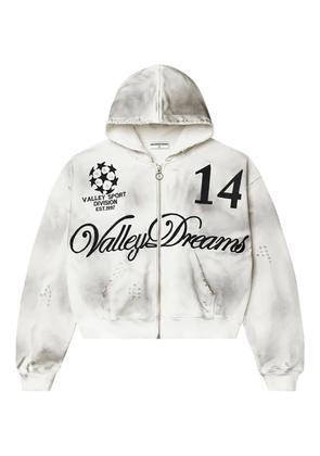 Vale Oreo 14 zip-up hoodie - White