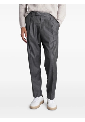 Greyed Albert pleated trousers