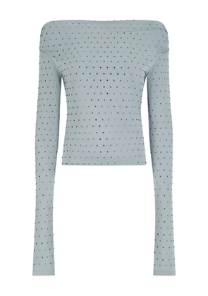 THE ANDAMANE cristalli zephyr top - Blue