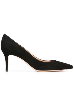 Gianvito Rossi Gianvito 70mm suede pumps - Black