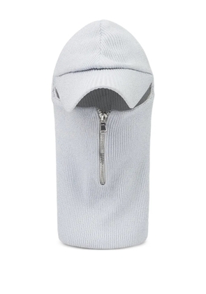 Who Decides War half-zip knit cap - Grey