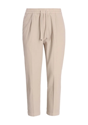 Jacob Cohën Daniel drawstring pleated trousers - Neutrals