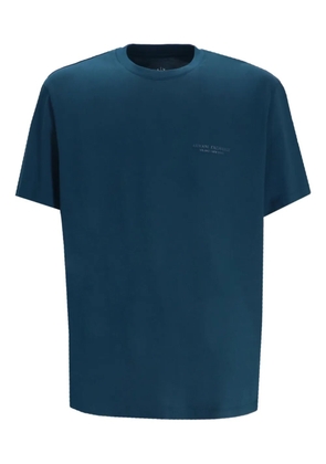 Armani Exchange logo-print T-shirt - Blue
